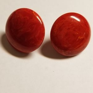 Vintage style screw back earrings